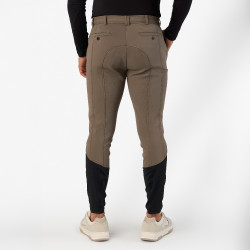 Pantaloni da equitazione Euro-Star Marcel FullGrip da uomo Tundra Marrone Pantaloni da equitazione Euro-Star Marcel FullGrip da uomo Tundra Marrone