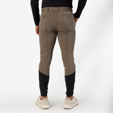 Pantaloni da equitazione Euro-Star Marcel FullGrip da uomo Tundra Marrone Pantaloni da equitazione Euro-Star Marcel FullGrip da uomo Tundra Marrone