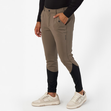 Pantaloni da equitazione Euro-Star Marcel FullGrip da uomo Tundra Marrone Pantaloni da equitazione Euro-Star Marcel FullGrip da uomo Tundra Marrone