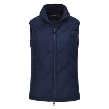 Gilet senza maniche da donna Jenny Hybrid Marina Blu marino