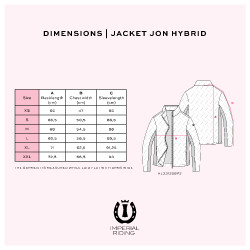 Giacca Imperial Riding Jon Hybrid da uomo Marina Blu marino