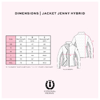 Giacca Imperial Riding Jenny Hybrid da donna Nero
