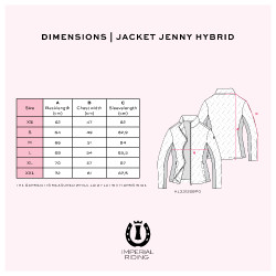 Giacca equitazione donna ibrida Imperial Riding Jenny Giacca equitazione donna ibrida Imperial Riding Jenny