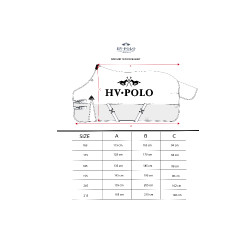 Coperta paddock cavallo HV Polo 200 g 600D impermeabile