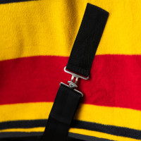 Coperta in pile Imperial Riding Stripe Oro