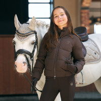 Giacca per bambini Imperial Riding Chica Cioccolato Marrone