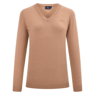 Maglione HV Polo Oralie da donna Cammello Marrone