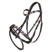 Briglia HV Polo Chaya Marrone / blu navy