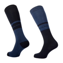 Set di 2 paia di calze Coolmax Kingsland KLmiko Blu Sargasso Sea