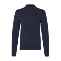 Maglione a collo alto lavorato a maglia da uomo KLmitchel Kingsland Marina Blu marino Maglione a collo alto lavorato a maglia da uomo KLmitchel Kingsland Marina Blu marino