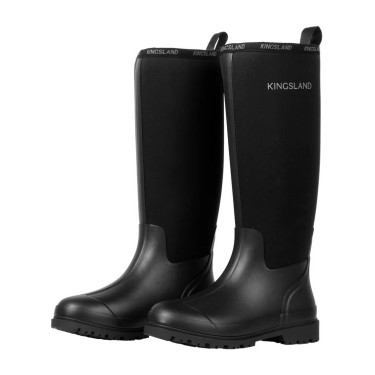 Stivali in gomma da donna a gambale alto KLMaria Kingsland Nero