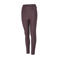 Pantaloni da equitazione pull-up F-Grip da ragazza KLKrissy Kingsland bambino Vino di prugna