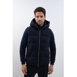 Gilet imbottito senza maniche Harcour Aubin Marina Blu marino