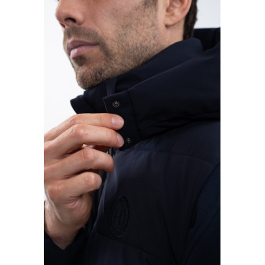 Gilet imbottito senza maniche Harcour Aubin Marina Blu marino