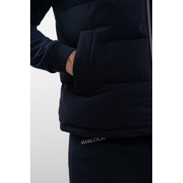 Gilet imbottito senza maniche Harcour Aubin Marina Blu marino
