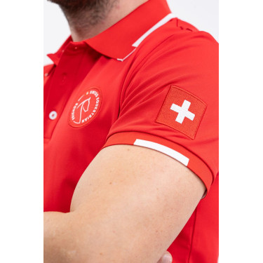 Polo da equitazione uomo Harcour Dranse – Swiss Friends Polo da equitazione uomo Harcour Dranse – Swiss Friends
