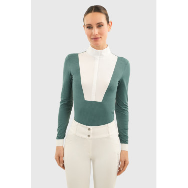 Polo da concorso Harcour Coco donna Pavone Blu