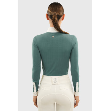 Polo da concorso Harcour Coco donna Pavone Blu