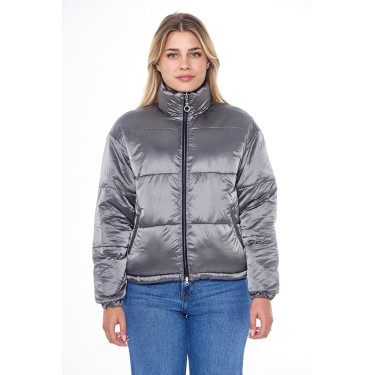 Giacca equitazione donna Harcour Janari Puffer reversibile