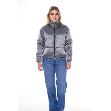 Giacca equitazione donna Harcour Janari Puffer reversibile