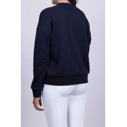 Felpa Harcour Sirius donna Marina Blu marino