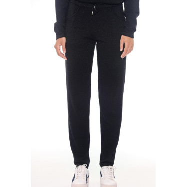 Jogging Harcour Joggi donna Nero glitterato