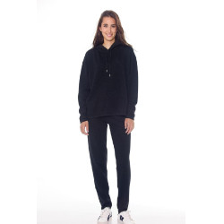 Jogging Harcour Joggi donna Nero glitterato