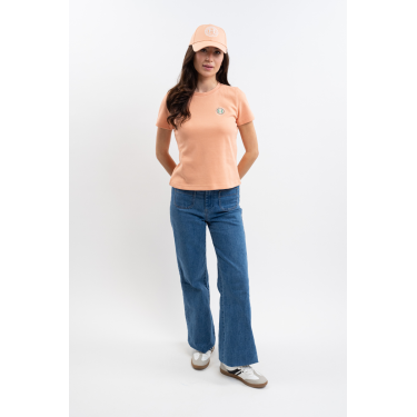 T-shirt Harcour Telma Albicocca Arancione