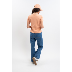 T-shirt Harcour Telma Albicocca Arancione