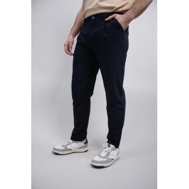 Pantaloni Chino Harcour Bruno Marina Blu marino