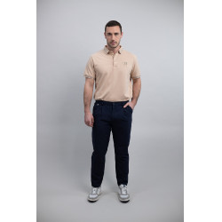 Pantaloni Chino Harcour Bruno Marina Blu marino
