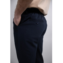 Pantaloni Chino Harcour Bruno Marina Blu marino