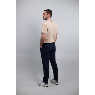 Pantaloni Chino Harcour Bruno Marina Blu marino