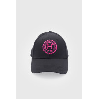 Cappellino Cassidy blu navy / rosa Harcour Nero / rosa