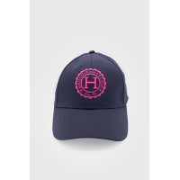 Cappellino Cassidy blu navy / rosa Harcour Blu marino / rosa