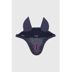 Cuffia per cavallo Harcour Fablir Blu marino / rosa