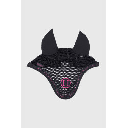 Cuffia per cavallo Harcour Fablir Nero / rosa
