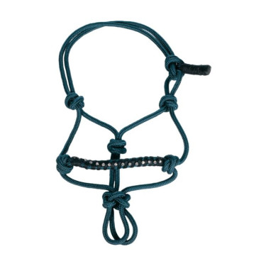 Capestro etologico Hobby Horsing HKM Turchese Blu