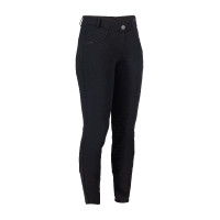 Pantaloni Montalcino con grip in silicone 1/1 HKM donna Nero