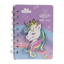 Taccuino mini Unicorn- HKM Estratto a sorte