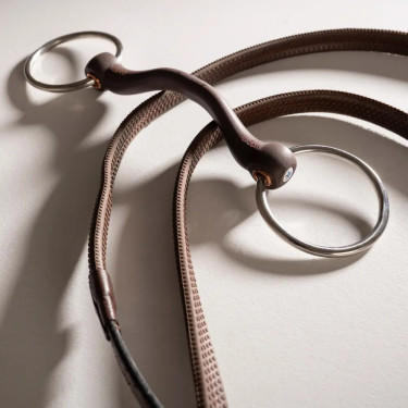 Filet semplice ad anelli Flex passalingua rigido 20 mm 14,5 cm