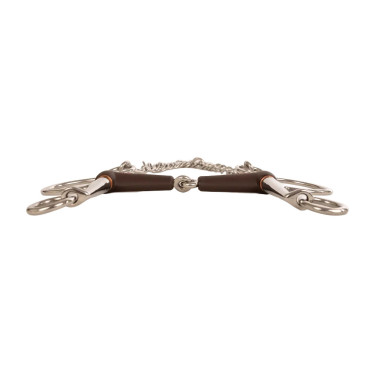 Pelham a cannone Flex snodatura semplice medio 18 mm 14,5 cm