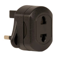 Presa per convettore UK Nero