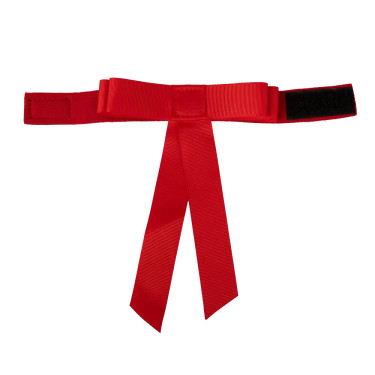 Nastro rosso con velcro