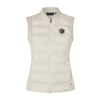 Gilet ibrido senza maniche da donna KLLucy Kingsland Giornata piovosa Grigio