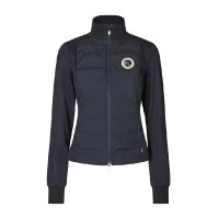 Giacca da equitazione ibrida da donna KLLucy Kingsland Marina Blu marino