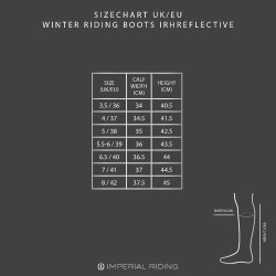 Stivali da equitazione invernali Imperial Riding riflettenti