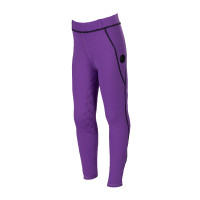 Leggings Amina fondo intero in silicone HKM bambino Lilla scuro Viola