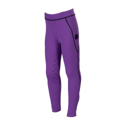 Leggings Amina fondo intero in silicone HKM bambino Lilla scuro Viola