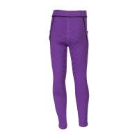 Leggings Amina fondo intero in silicone HKM bambino Lilla scuro Viola